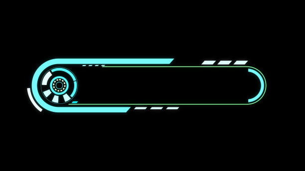 摘要高科技HUD科幻片显示界面框架数字技术元素图片下载