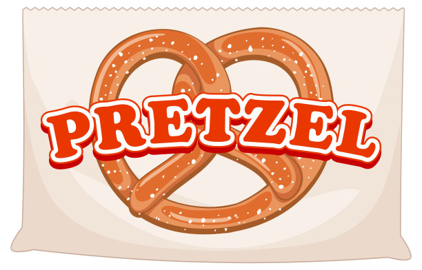 椒盐面包装在纸袋里图片下载