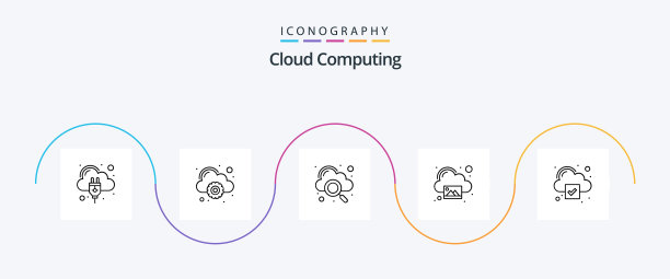 云计算线5图标包包括云图片下载