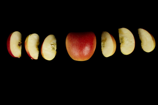 苹果和切片苹果图片下载