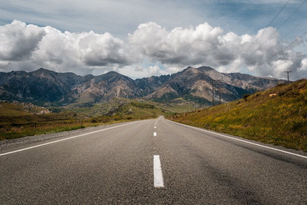 新西兰城堡山的景色图片下载