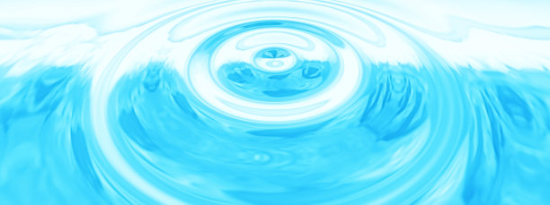 蓝色水面上涟漪的抽象背景图片下载