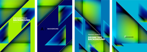 一组抽象背景-重叠图片下载