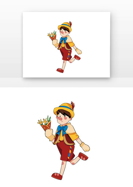 木偶奇遇记匹诺曹故事人物图片下载