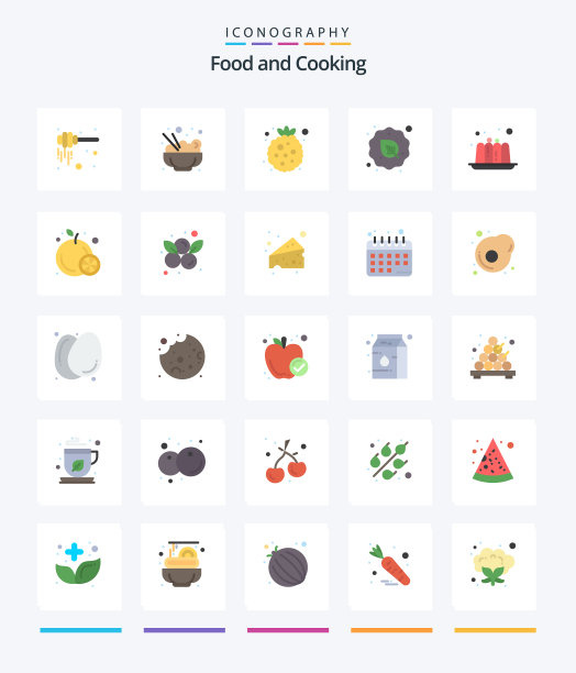 创意美食25平图标包如美食图片下载