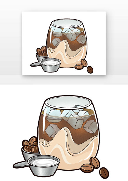 写实冰咖啡图片下载