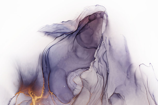 富有表现力的抽象手绘酒精墨水纹理图片下载