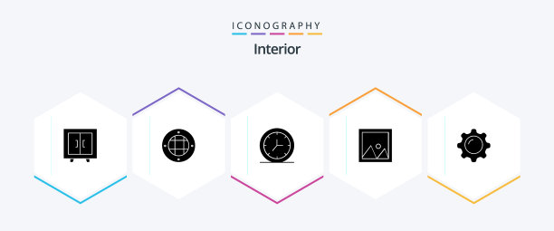 内部25字形图标包包括显示图片下载