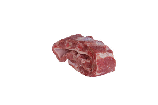 新鲜的白底生排骨图片下载