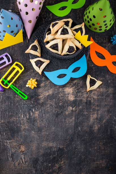 犹太节日普珥节庆祝概念图片下载