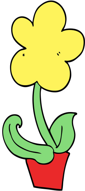 可爱的卡通花图片下载