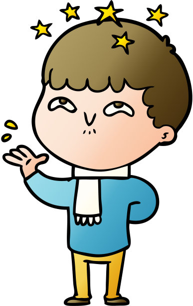 卡通惊奇男孩图片下载