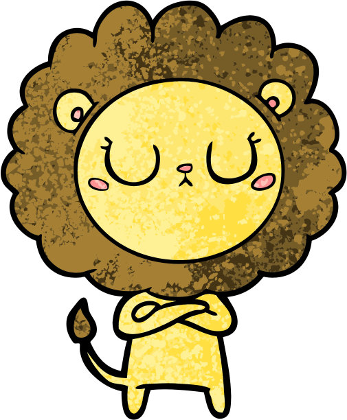 卡通狮子图片下载