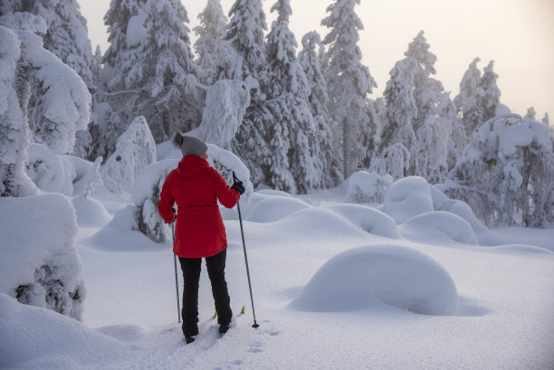 女子越野滑雪图片下载