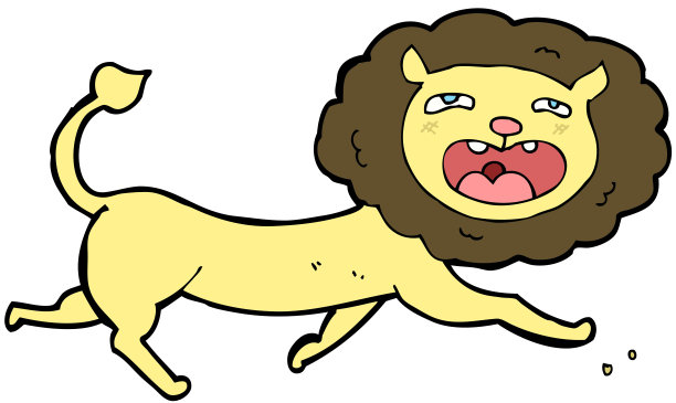 卡通狮子图片下载