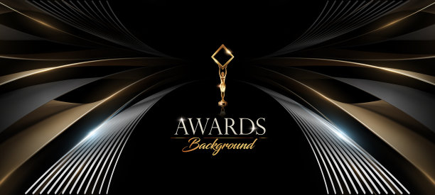 豪华优雅的超跑汽车城市设计背景。优质黑银金属光泽线两侧显示陈列室在商店。豪华品牌皇家高标准奖背景模板图片下载