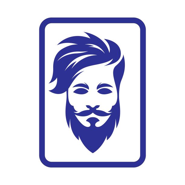 绅士脸标志图像说明图片下载