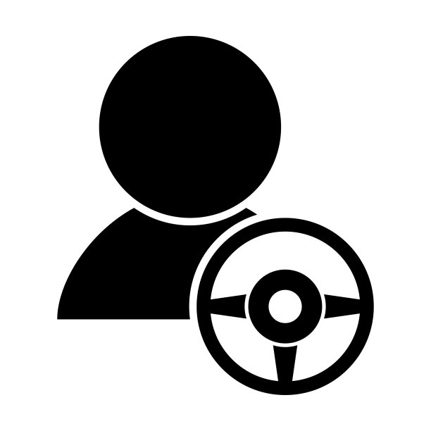 司机图标，汽车矢量，人物插图图片下载