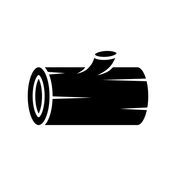 木材木材图标矢量设计模板在白色背景图片下载