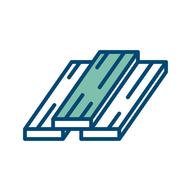 木材木材图标矢量设计模板在白色背景图片下载