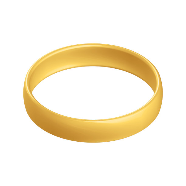 金质真实感结婚戒指周年浪漫惊喜图片下载