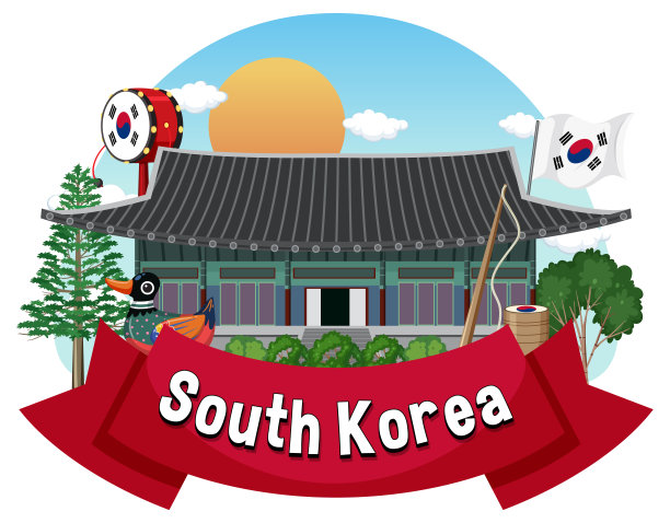 朝鲜元素民族传统象征图片下载