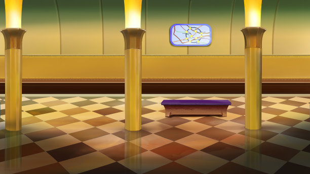 地铁站插图图片下载