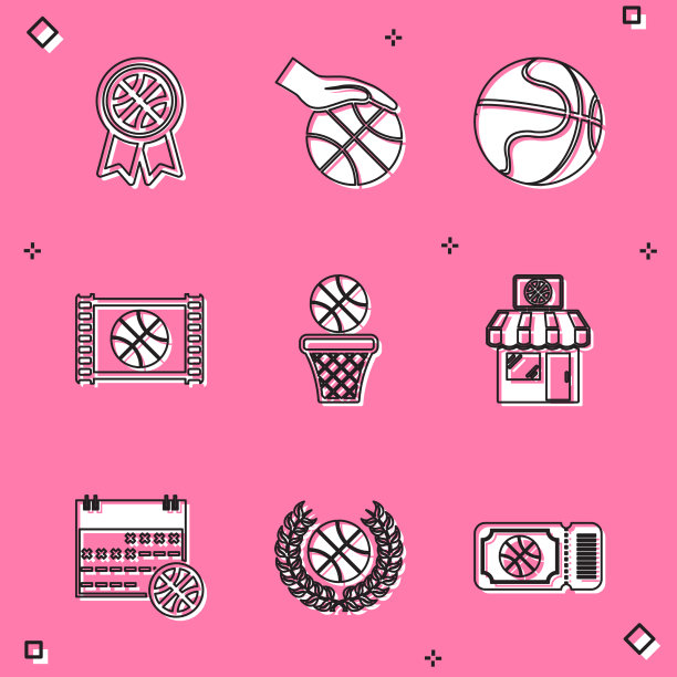 将篮球奖与篮球比赛相结合图片下载