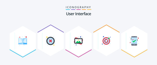用户界面包括25个平面图标包图片下载