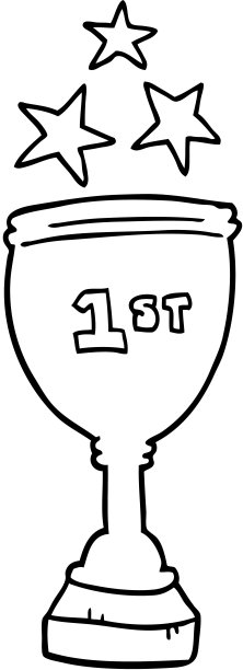 卡通运动奖杯图片下载