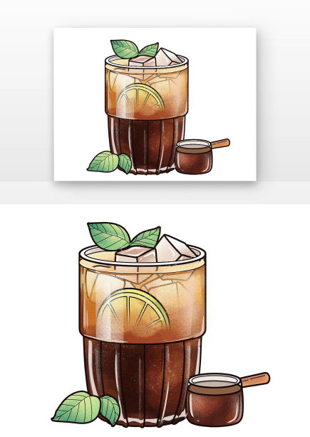 写实冰咖啡美式图片下载