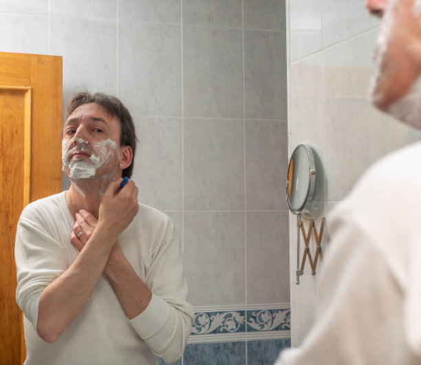 刮胡子会话图片下载