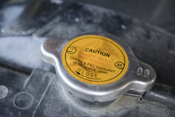 汽车散热器盖-库存照片图片下载