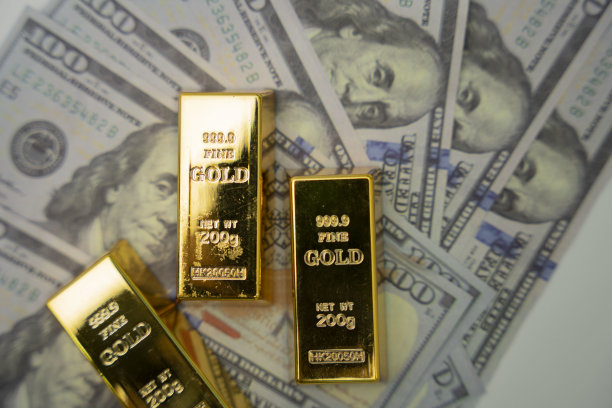 金条，美钞图片下载