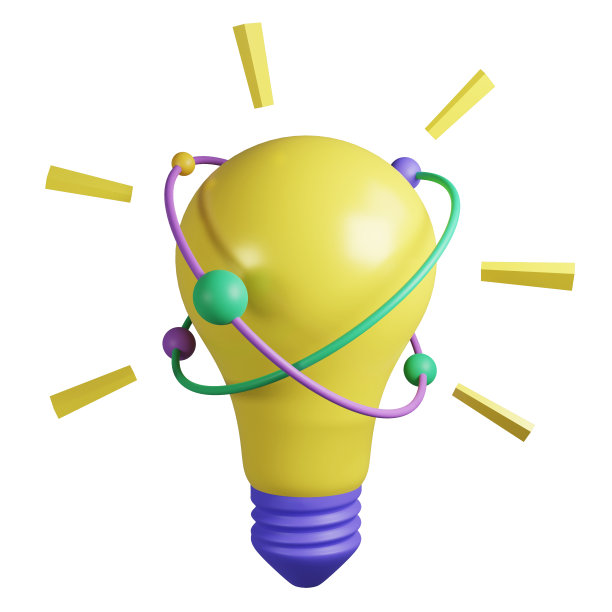 3D渲染商业理念图标孤立在白色背景上图片下载