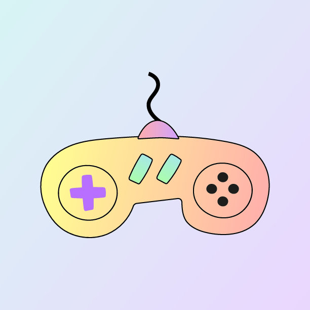 游戏手柄，电子游戏控制器图片下载