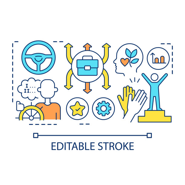 创业效益概念图标图片下载