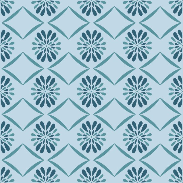 蓝色的点缀图片下载