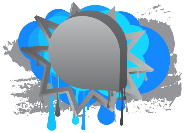 语音泡泡涂鸦背景。摘要现代污街艺术装饰以城市画风表现。图片下载