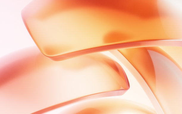 渐变透明几何背景，3d渲染。图片下载