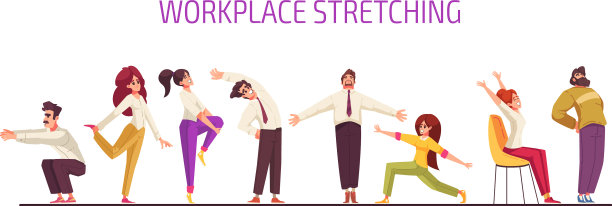 拉伸运动套装图片下载