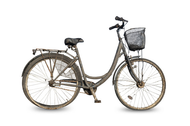 生锈的自行车图片下载