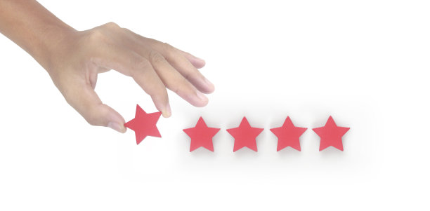 在人的手中增加了五颗星图片下载