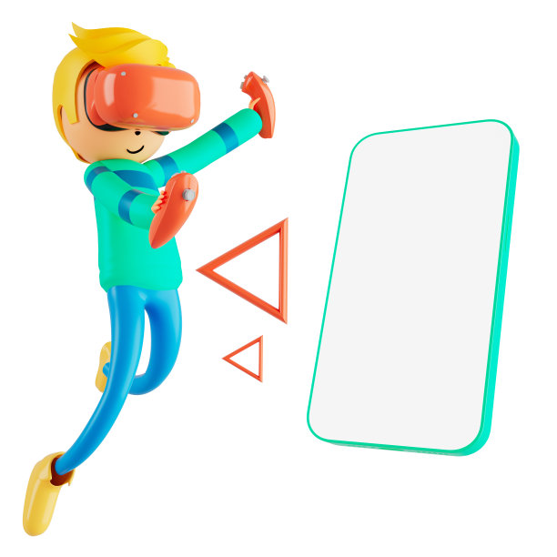 3d男孩卡通人物在行动与剪辑路径。3 d插画家。体育活动。运动健身。锻炼训练的生活方式。男子球员。虚拟现实技术。健身房户外。网络空间对象概念。图片下载