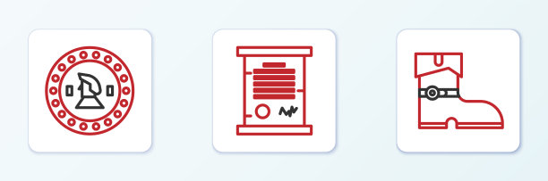 套线皮革海盗靴海盗硬币和图片下载