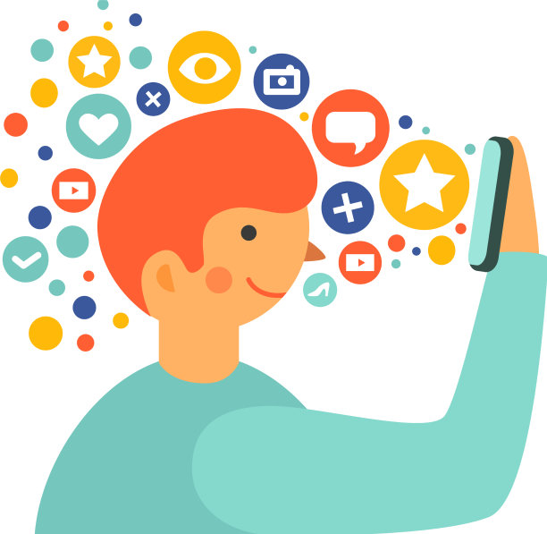 社交媒体概念图片下载