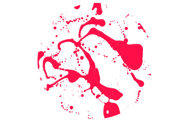 红漆飞溅图片下载