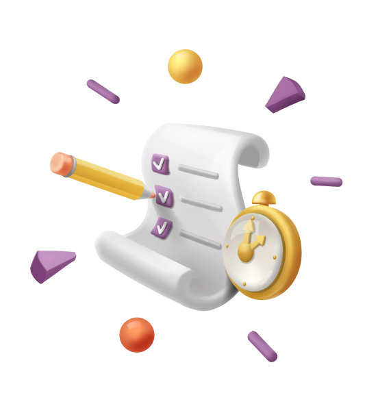 3d滚动做列表和铅笔。检查表图片下载