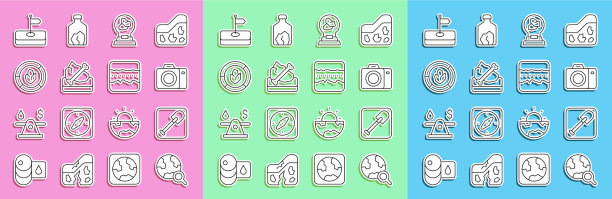 用球形铲子设置直线放大镜图片下载