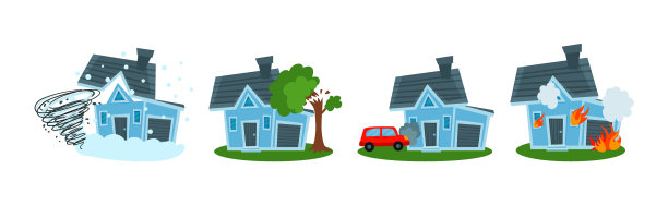 房屋及不动产损失保险图片下载